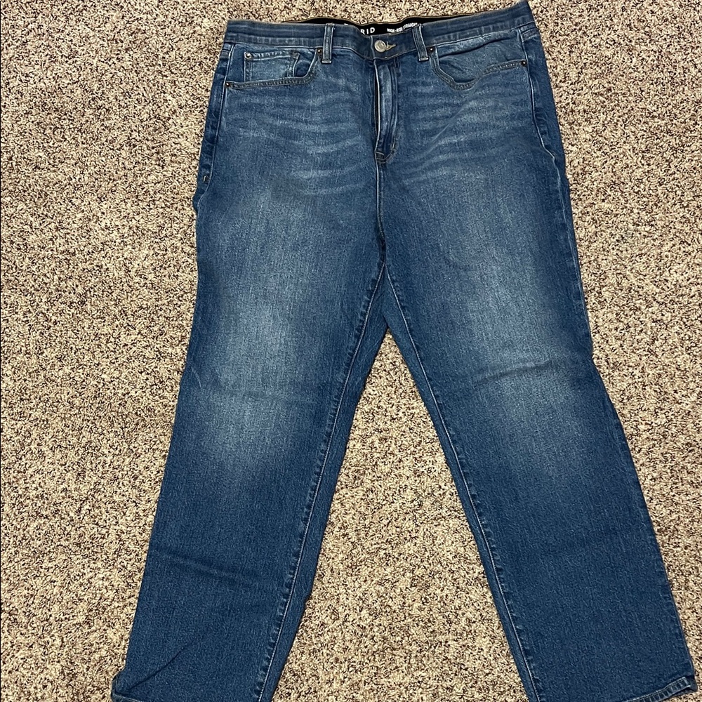 Torrid Women's Blue Straight Leg Jeans